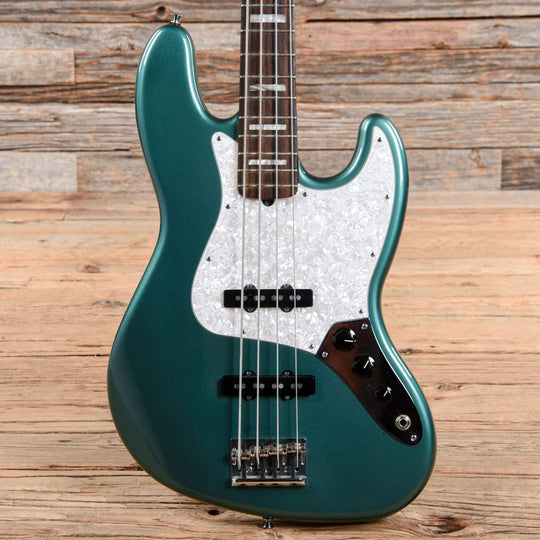 Fender Fender Artist Adam Clayton Jazz Bass Sherwood Green Metallic 2014 Bass Guitars / 4-String