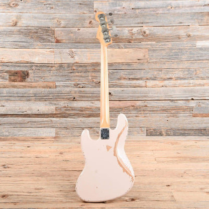 Fender Flea Artist Series Road Worn Signature Jazz Bass Shell Pink 2018 Bass Guitars / 4-String