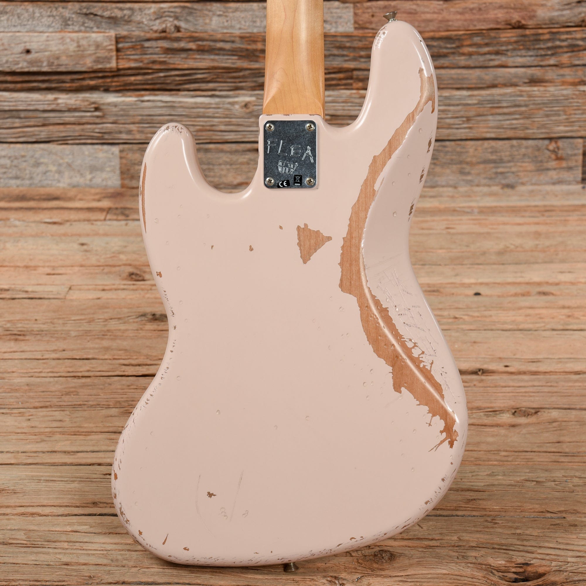 Fender Flea Artist Series Road Worn Signature Jazz Bass Shell Pink 2019 Bass Guitars / 4-String