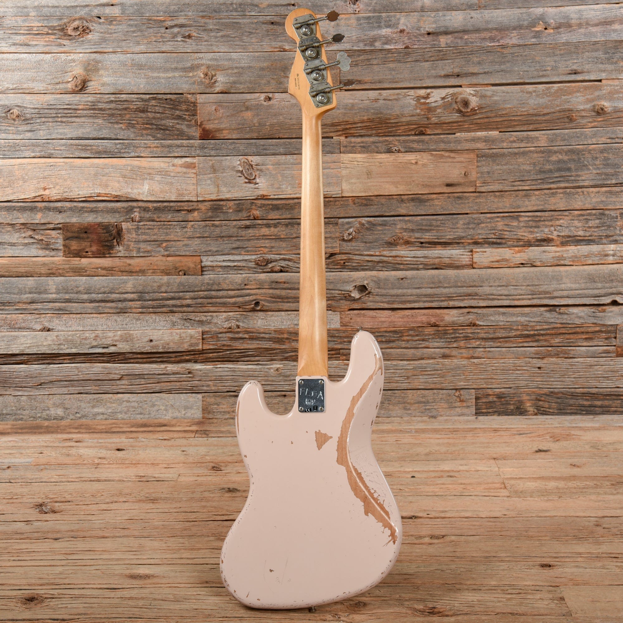 Fender Flea Artist Series Road Worn Signature Jazz Bass Shell Pink 2019 Bass Guitars / 4-String