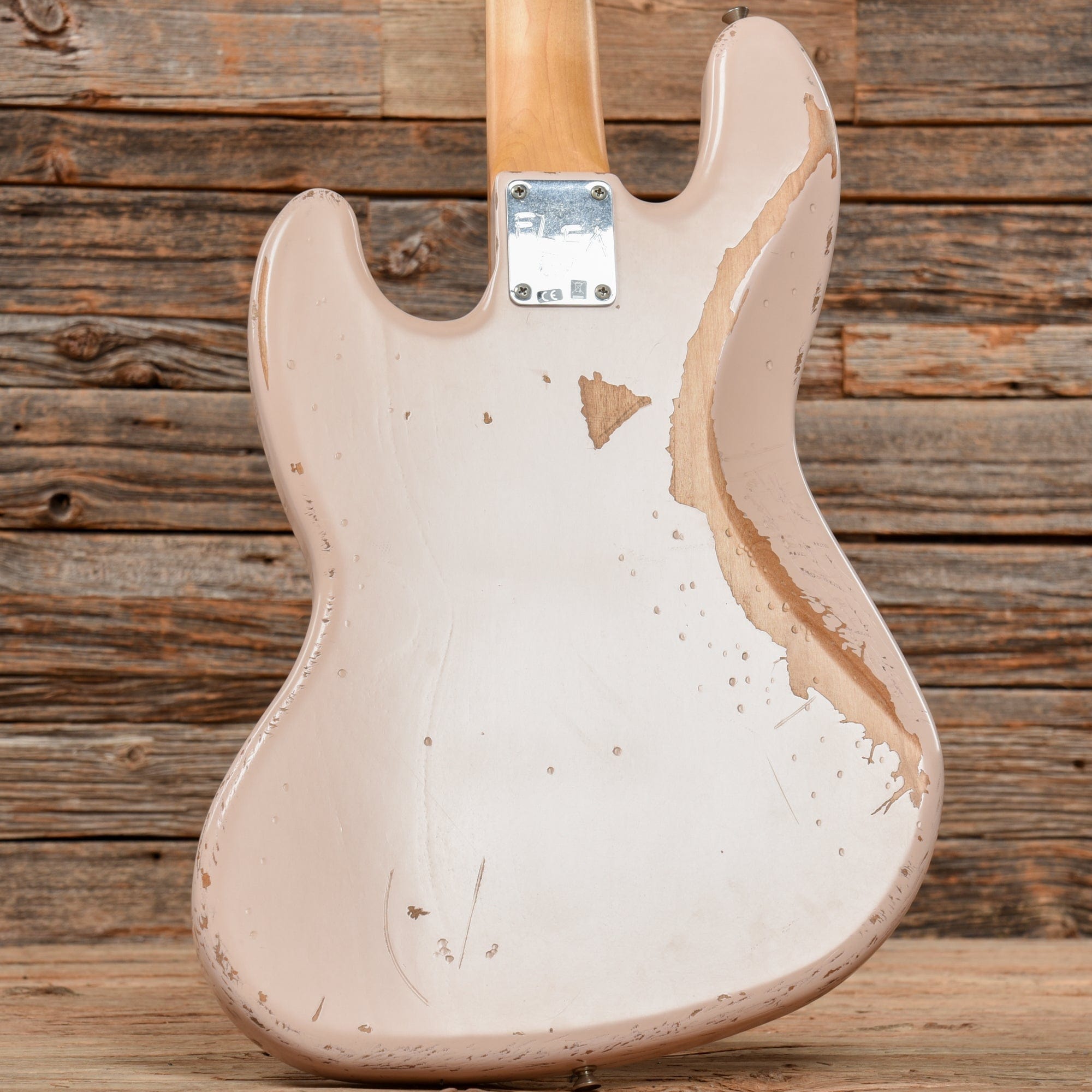 Fender Flea Artist Series Road Worn Signature Jazz Bass Shell Pink 2019 Bass Guitars / 4-String