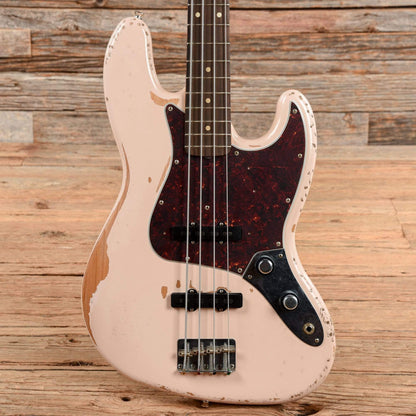 Fender Flea Artist Series Road Worn Signature Jazz Bass Shell Pink 2020 Bass Guitars / 4-String