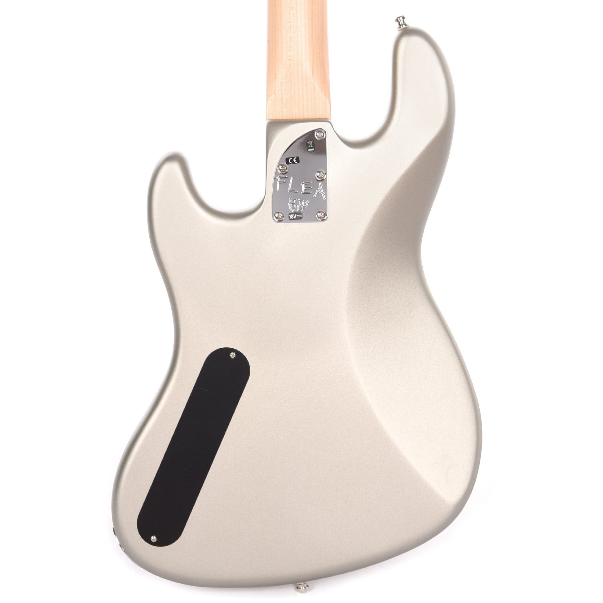 Fender Flea Jazz Bass Active Inca Silver w/Aguilar OBP-1 Preamp USED Bass Guitars / 4-String
