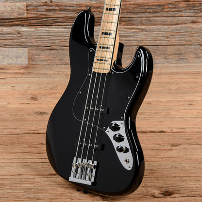 Fender Geddy Lee Signature Jazz Bass Black Bass Guitars / 4-String