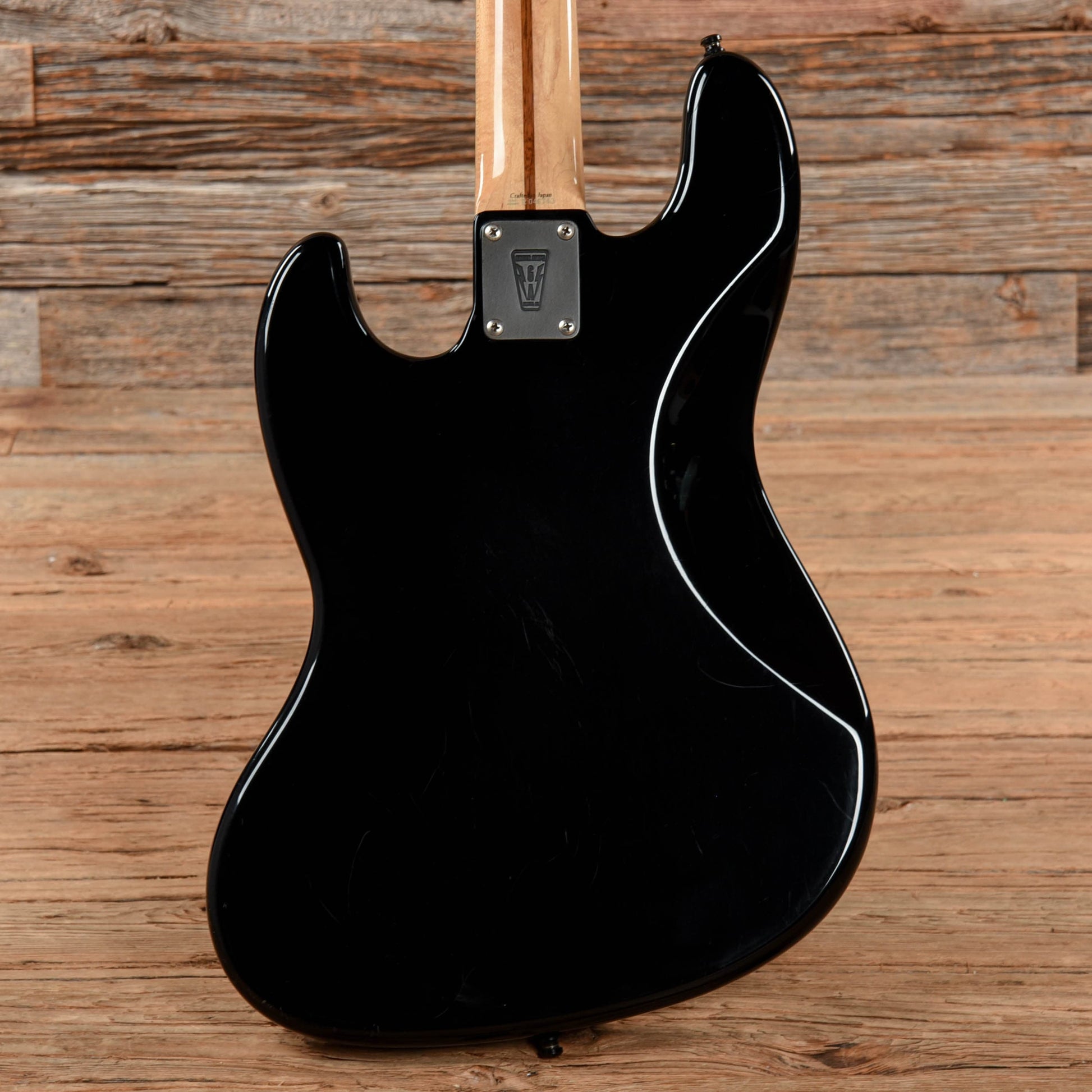 Fender Geddy Lee Signature Jazz Bass Black Bass Guitars / 4-String