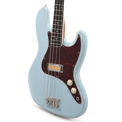 Fender Gold Foil Jazz Bass Sonic Blue Bass Guitars / 4-String