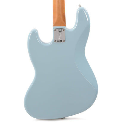 Fender Gold Foil Jazz Bass Sonic Blue Bass Guitars / 4-String