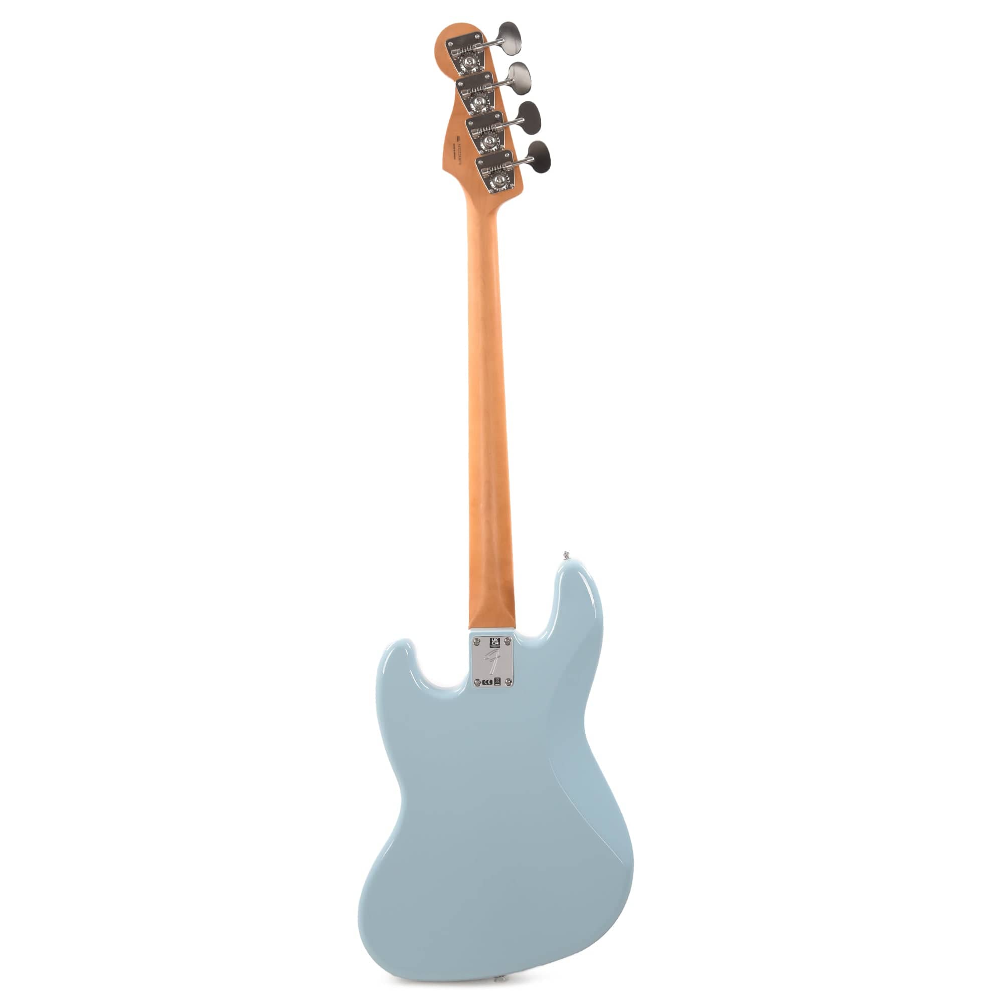 Fender Gold Foil Jazz Bass Sonic Blue Bass Guitars / 4-String