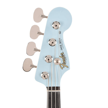 Fender Gold Foil Jazz Bass Sonic Blue Bass Guitars / 4-String