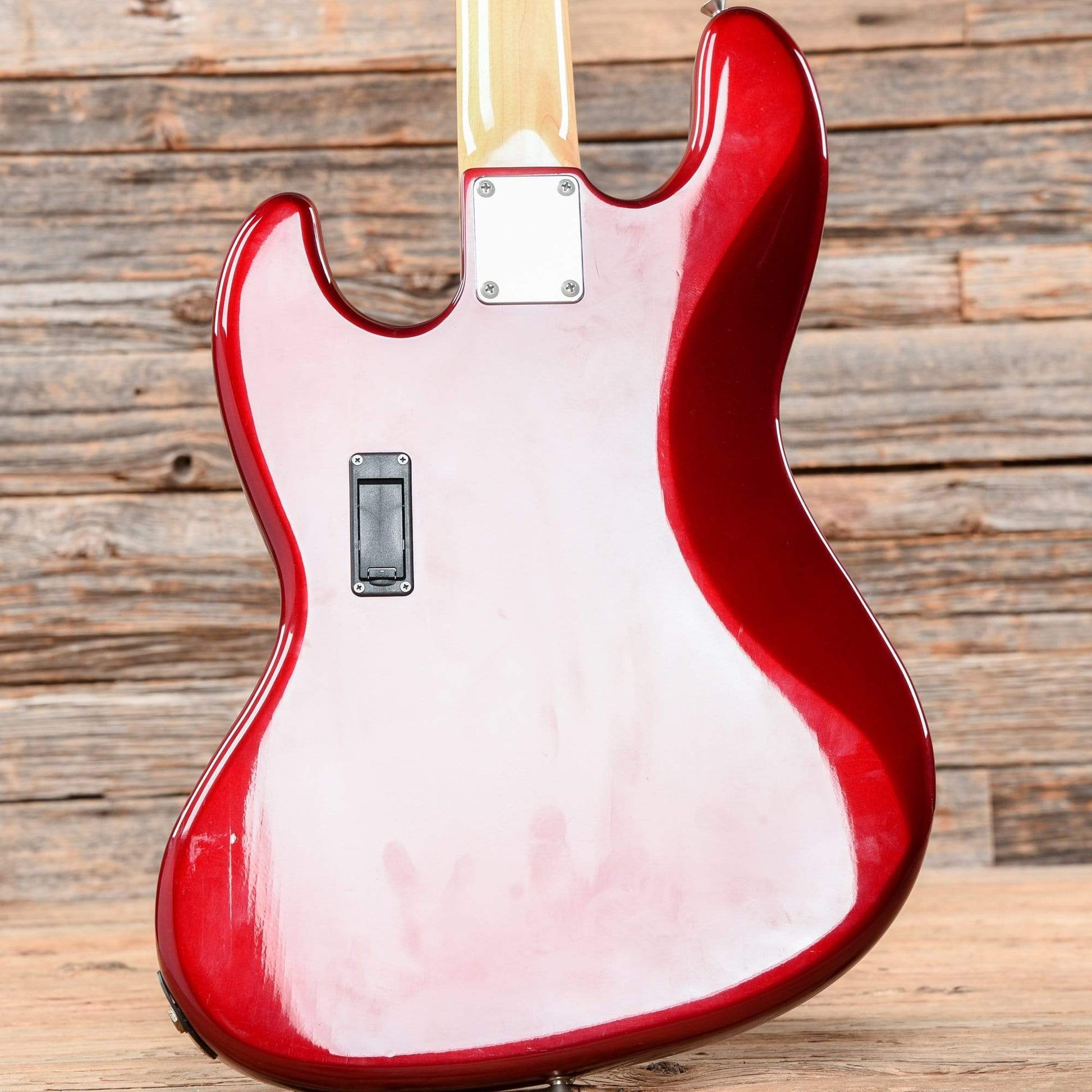 Fender Japan Active Jazz Bass Candy Apple Red 2011 – Chicago Music 