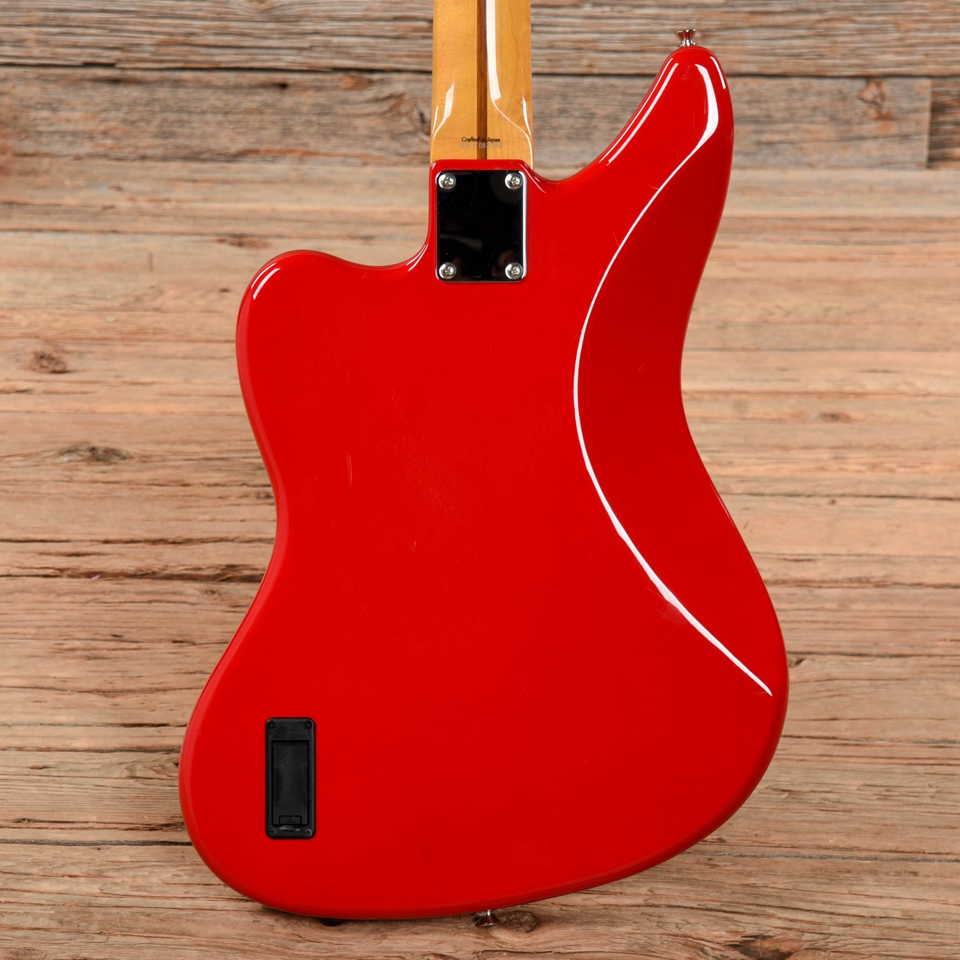 Fender Japan JAB Jaguar Bass Hot Rod Red Bass Guitars / 4-String