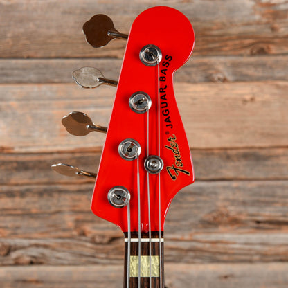 Fender Japan JAB Jaguar Bass Hot Rod Red Bass Guitars / 4-String