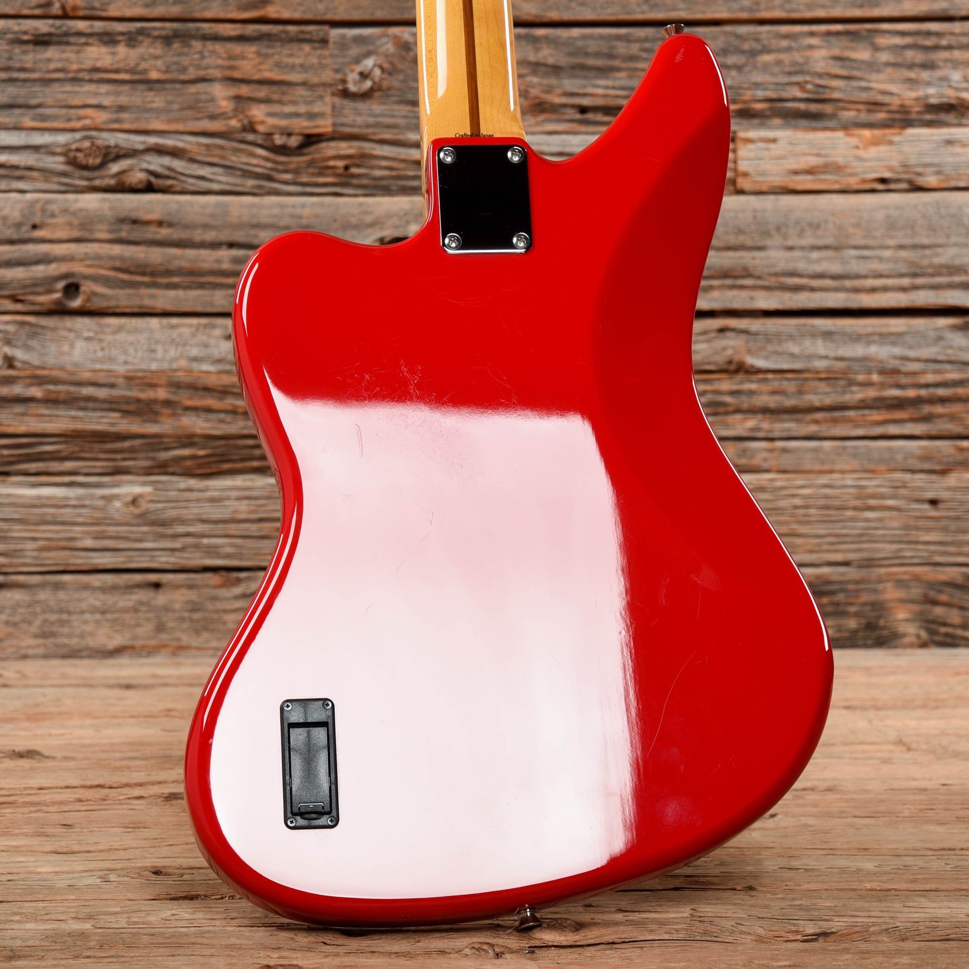Fender Japan JAB Jaguar Bass Hot Rod Red Bass Guitars / 4-String