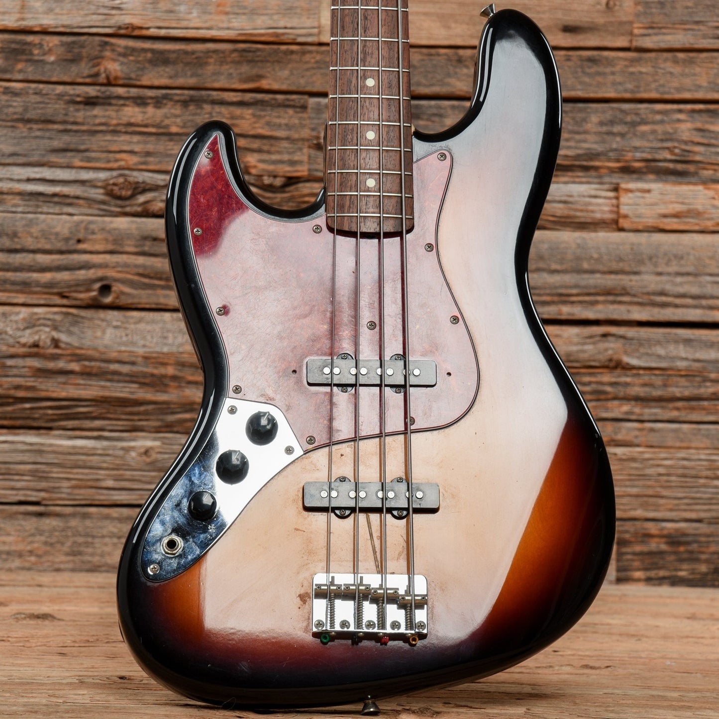 Fender Japan Jazz Bass Sunburst Bass Guitars / 4-String