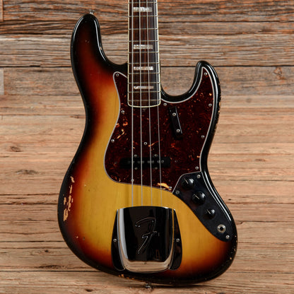 Fender Jazz Bass 3-Color Sunburst 1972 Bass Guitars / 4-String