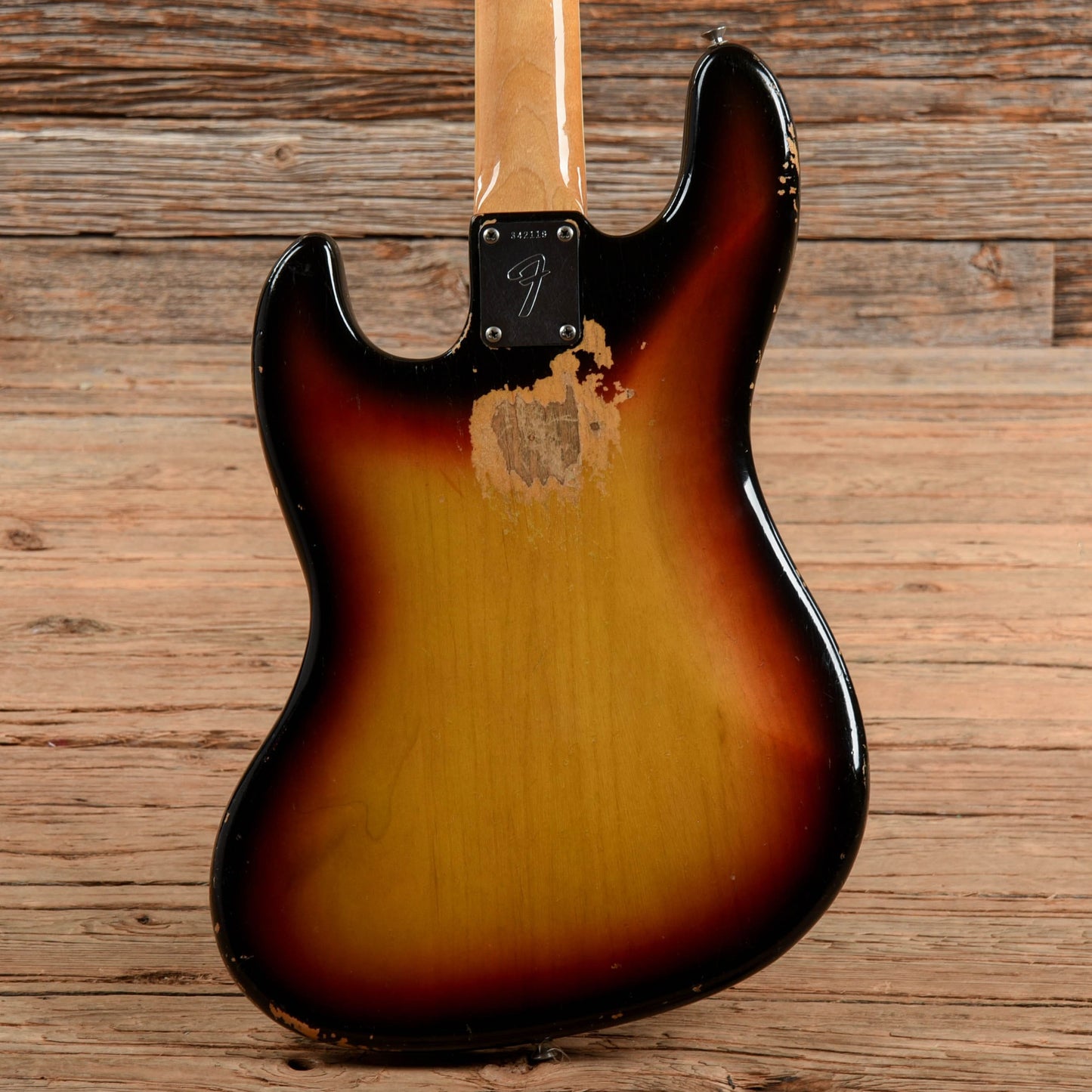 Fender Jazz Bass 3-Color Sunburst 1972 Bass Guitars / 4-String