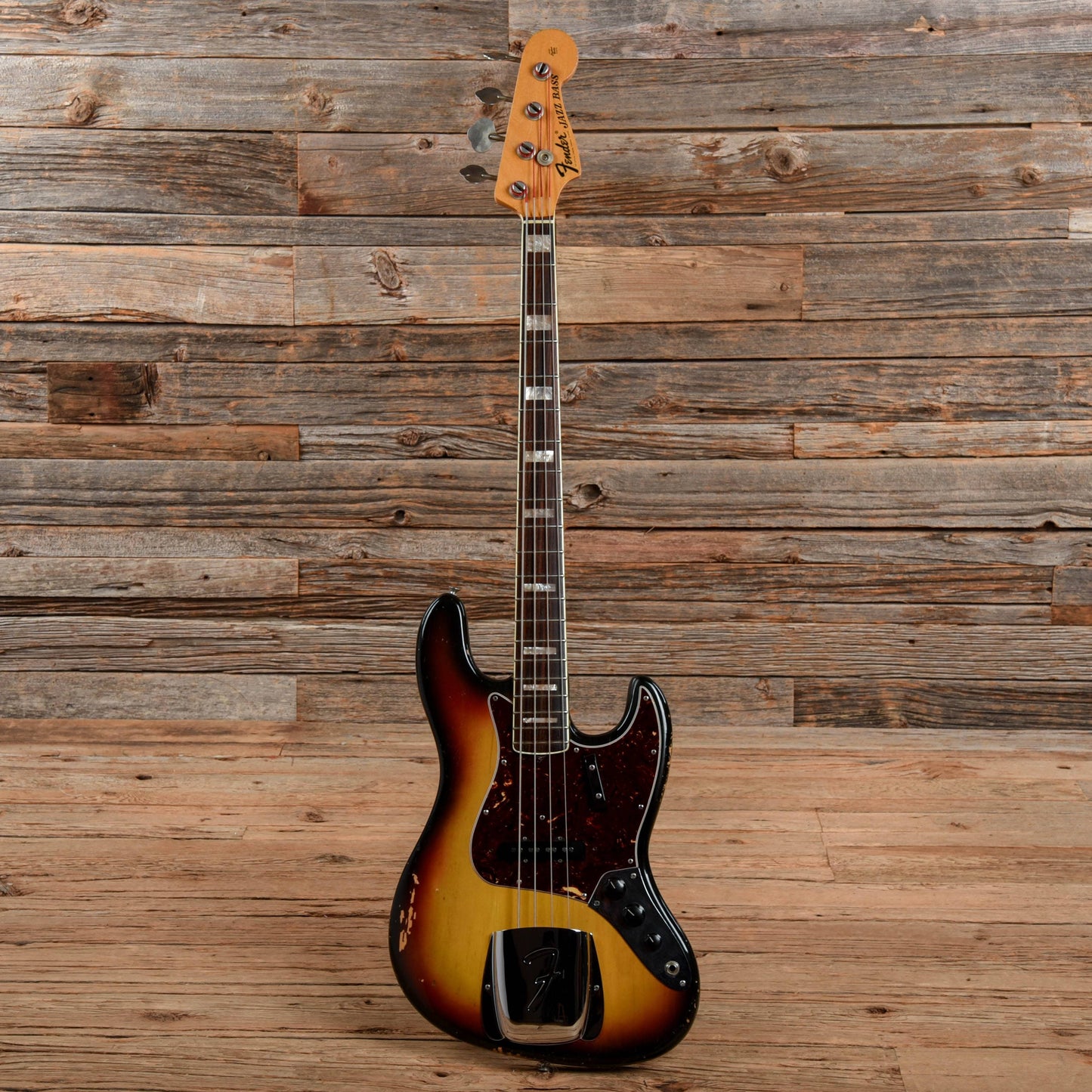 Fender Jazz Bass 3-Color Sunburst 1972 Bass Guitars / 4-String