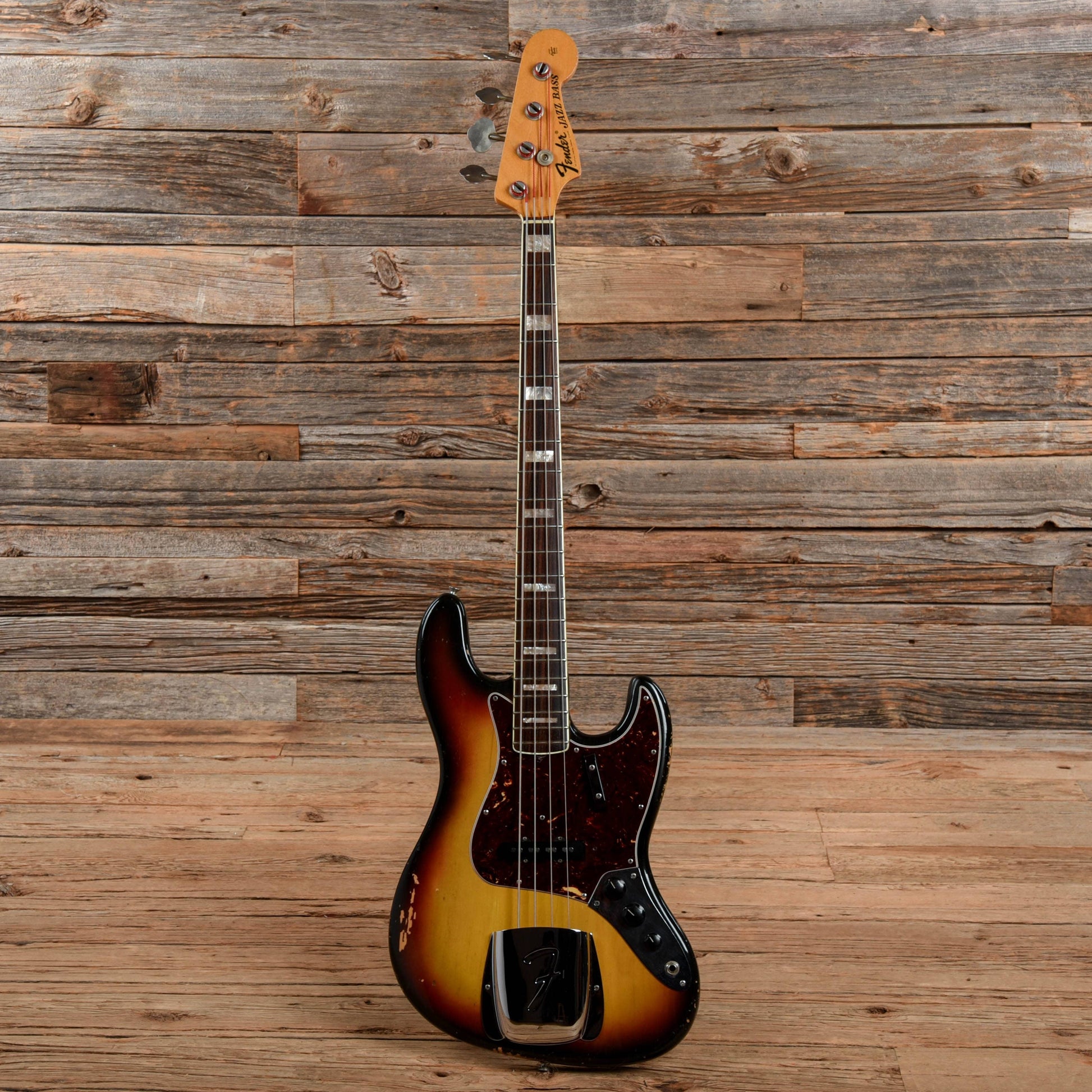 Fender Jazz Bass 3-Color Sunburst 1972 Bass Guitars / 4-String