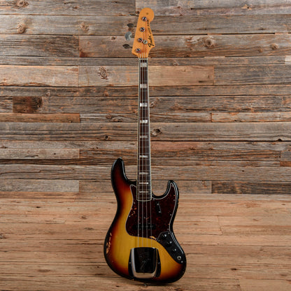 Fender Jazz Bass 3-Color Sunburst 1972 Bass Guitars / 4-String