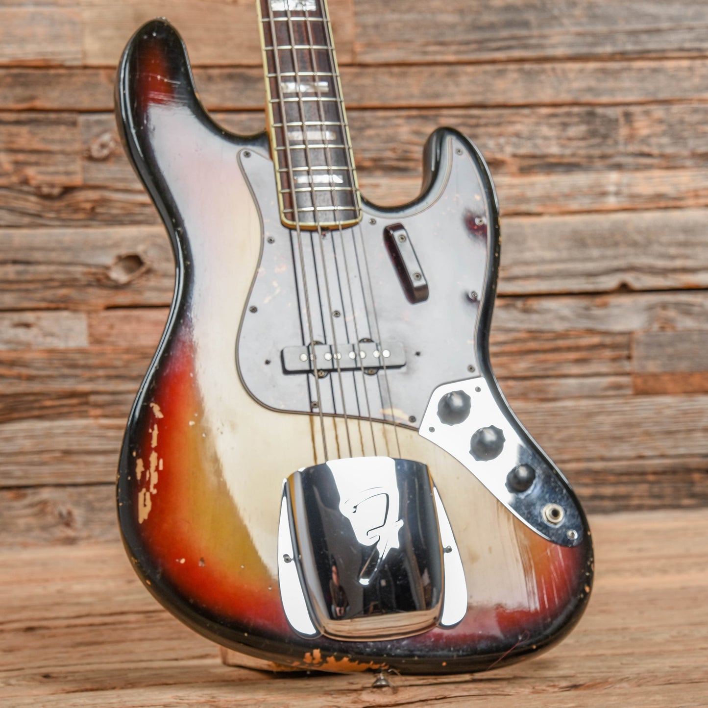 Fender Jazz Bass 3-Color Sunburst 1972 Bass Guitars / 4-String