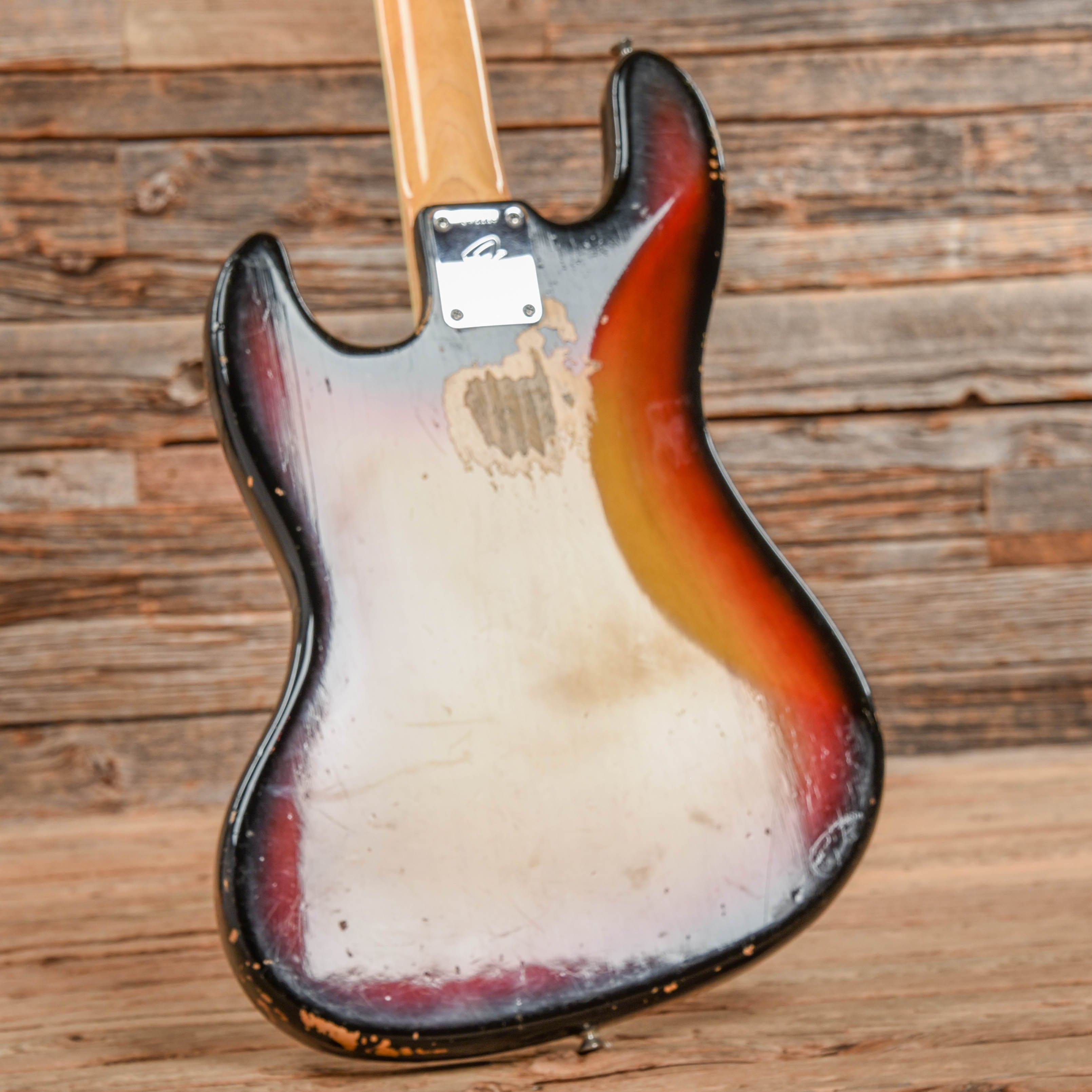 Fender Jazz Bass 3-Color Sunburst 1972 Bass Guitars / 4-String
