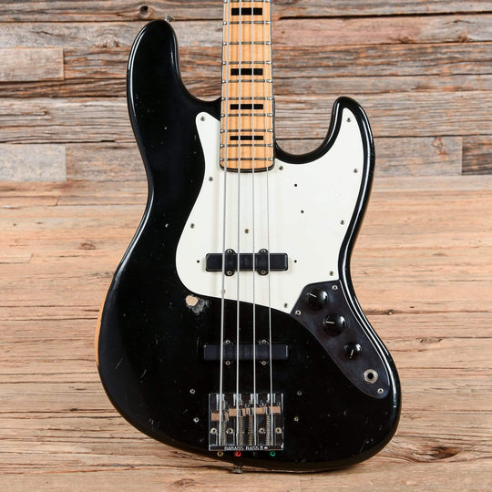 Fender Jazz Bass Black 1973 Bass Guitars / 4-String