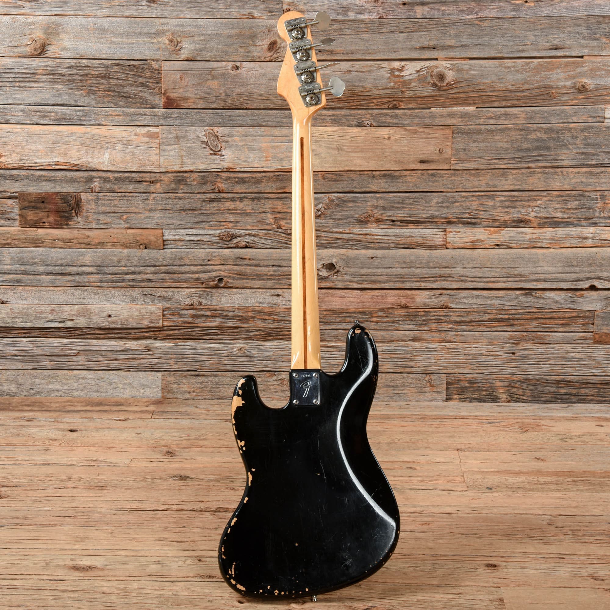 Fender Jazz Bass Black 1974 Bass Guitars / 4-String