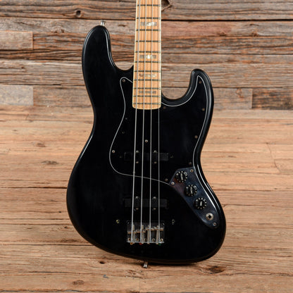 Fender Jazz Bass Black 1977 Bass Guitars / 4-String