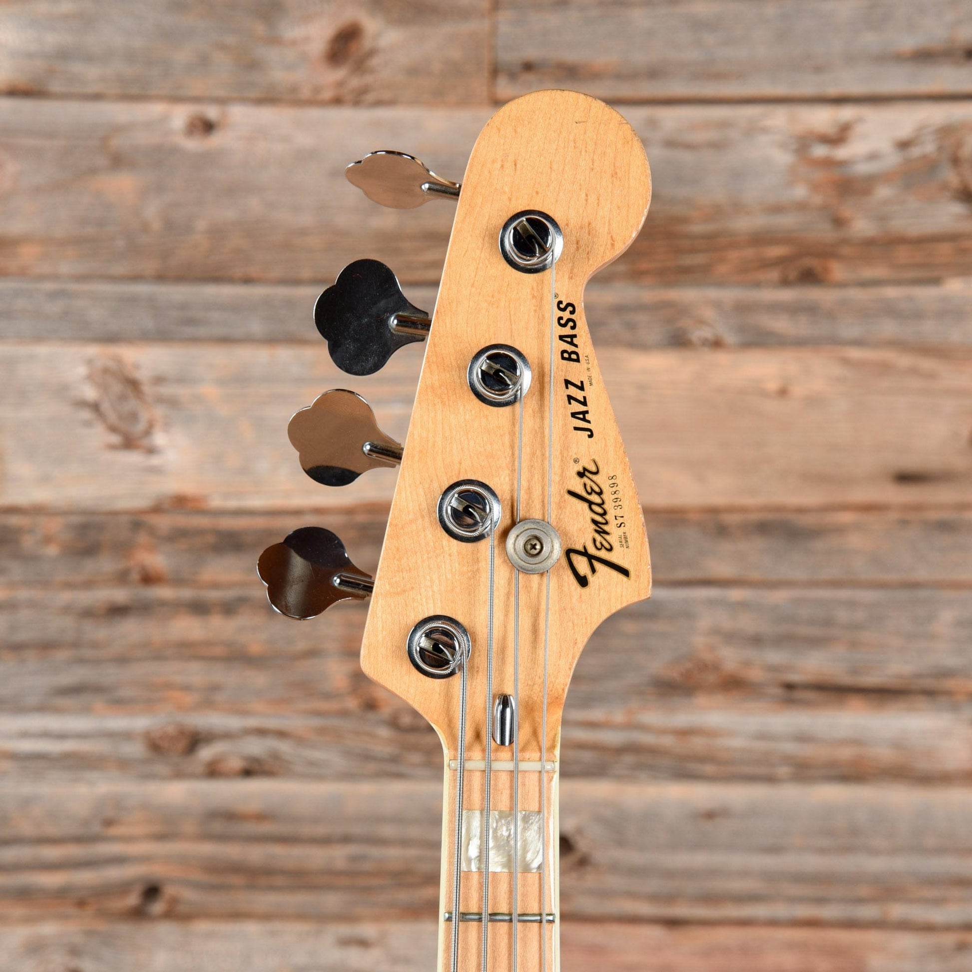 Fender Jazz Bass Black 1977 Bass Guitars / 4-String