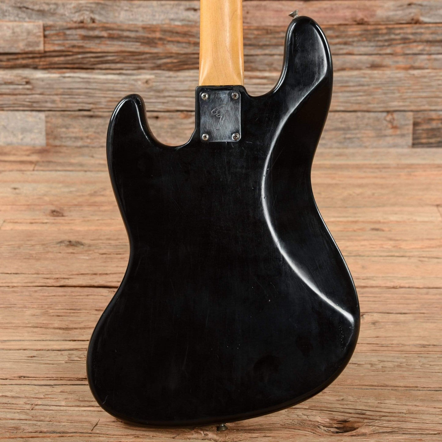 Fender Jazz Bass Black Refin 1966 Bass Guitars / 4-String