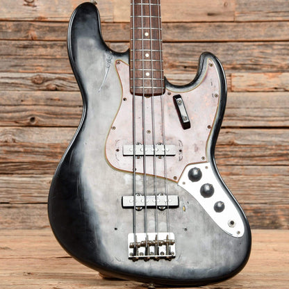 Fender Jazz Bass Black Refin 1966 Bass Guitars / 4-String