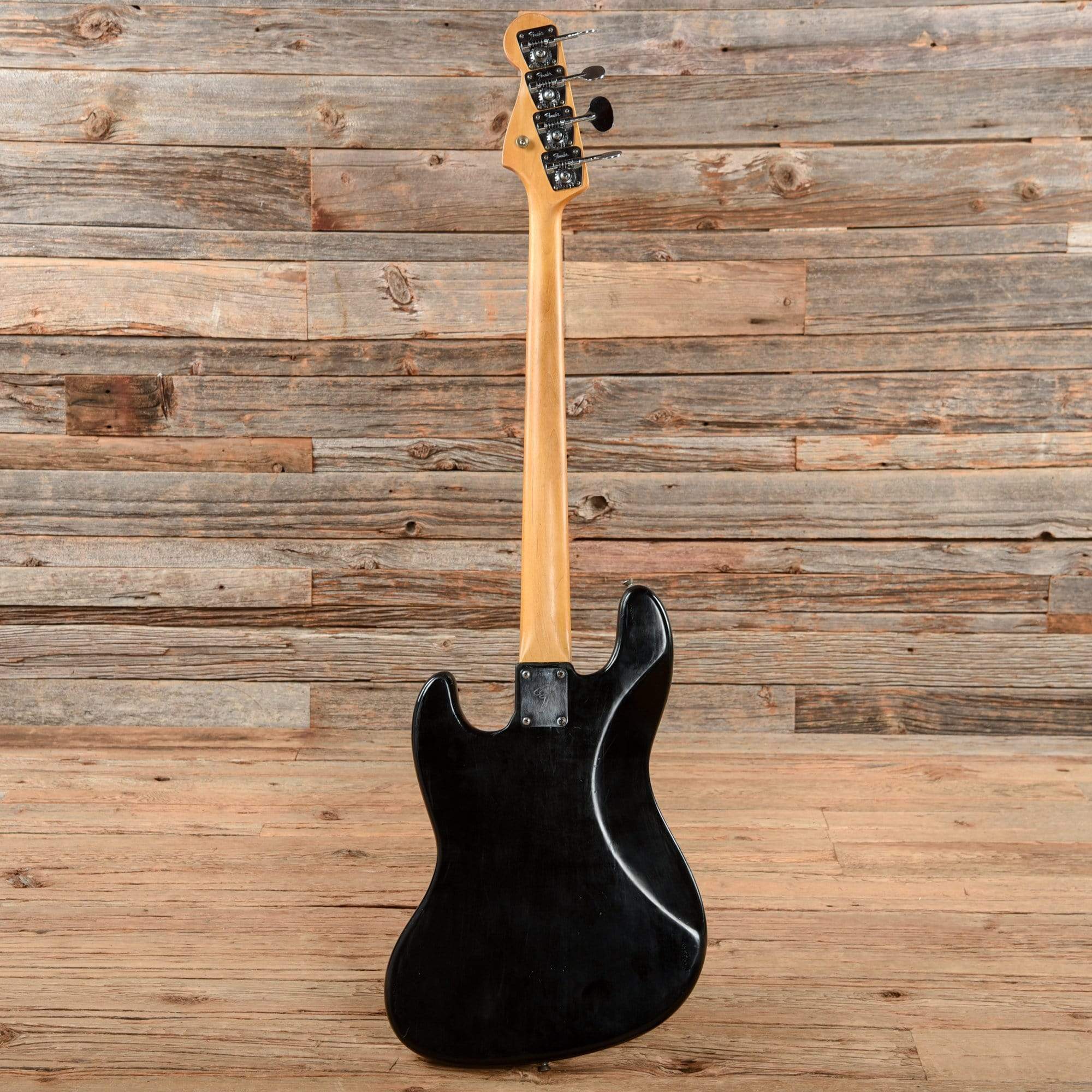 Fender Jazz Bass Black Refin 1966 Bass Guitars / 4-String