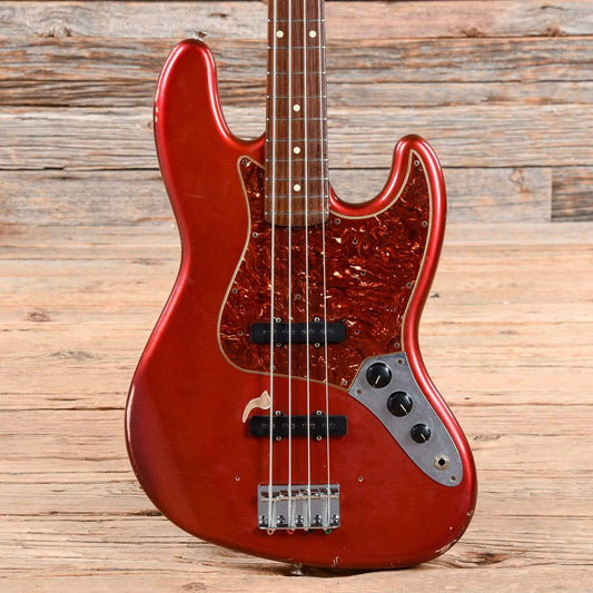 Fender Jazz Bass Faded Candy Apple Red 2011 Bass Guitars / 4-String
