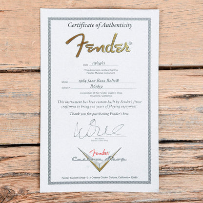 Fender Jazz Bass Faded Candy Apple Red 2011 Bass Guitars / 4-String