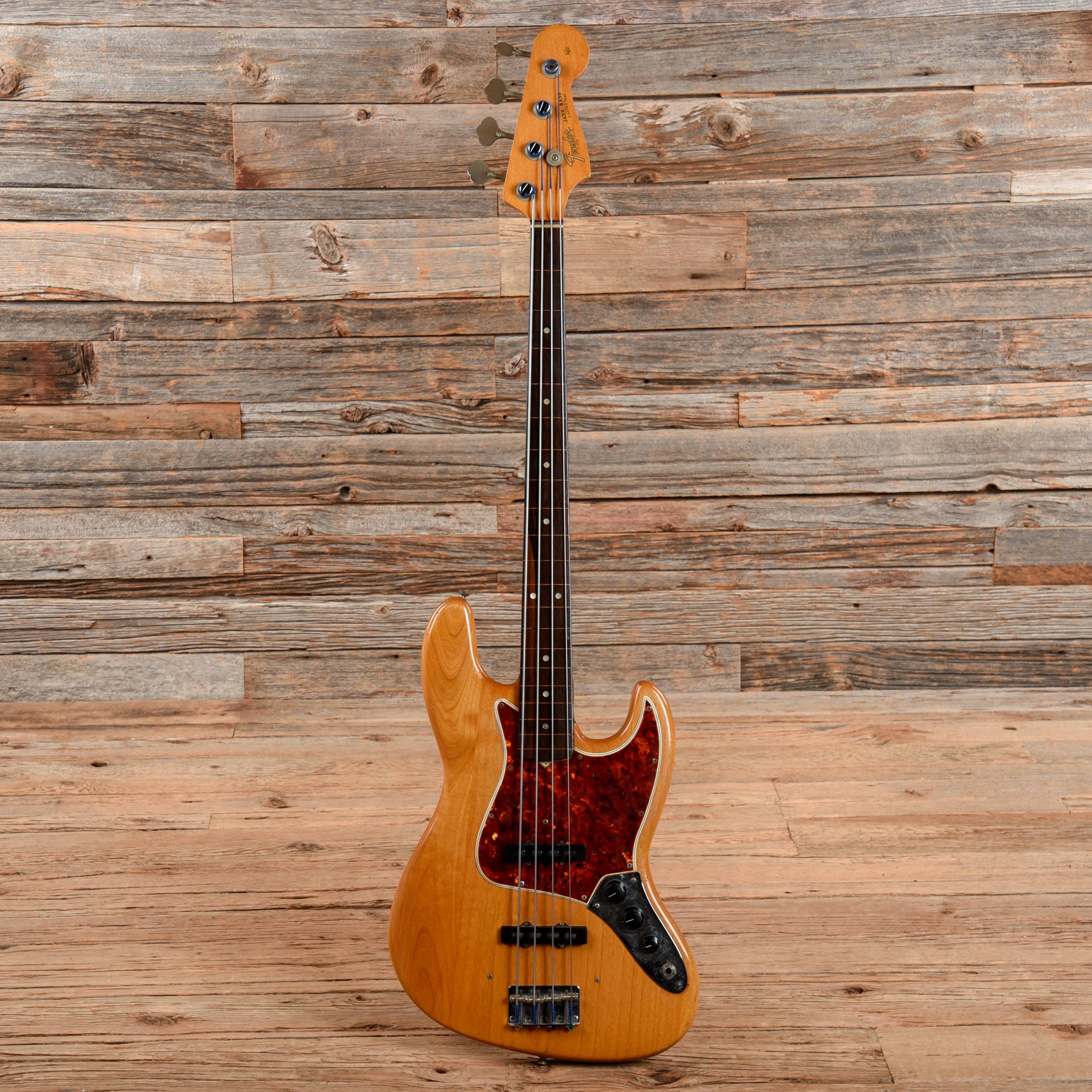 Fender Jazz Bass Fretless Conversion Natural Refin 1965 – Chicago