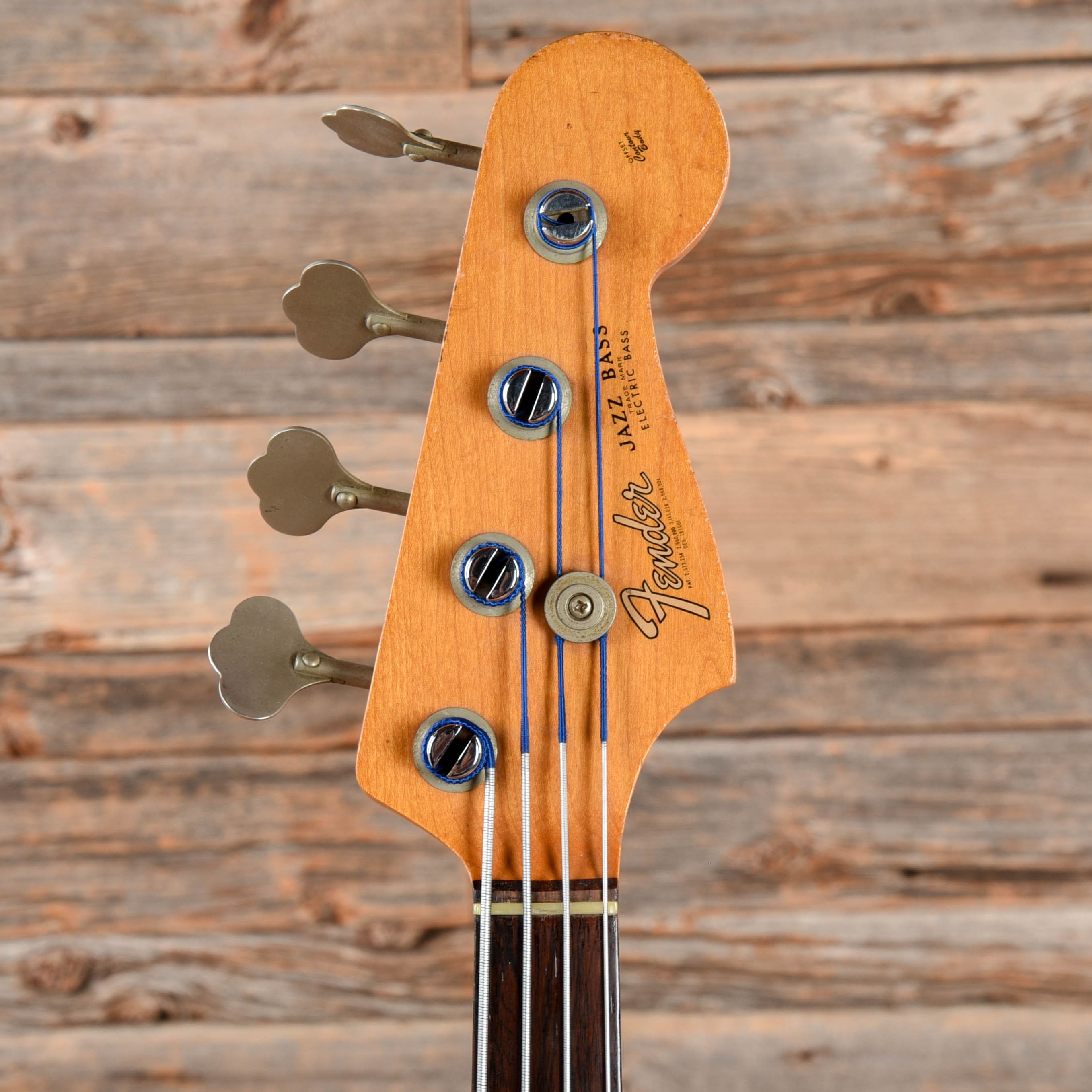 Fender Jazz Bass Fretless Conversion Natural Refin 1965 Bass Guitars / 4-String
