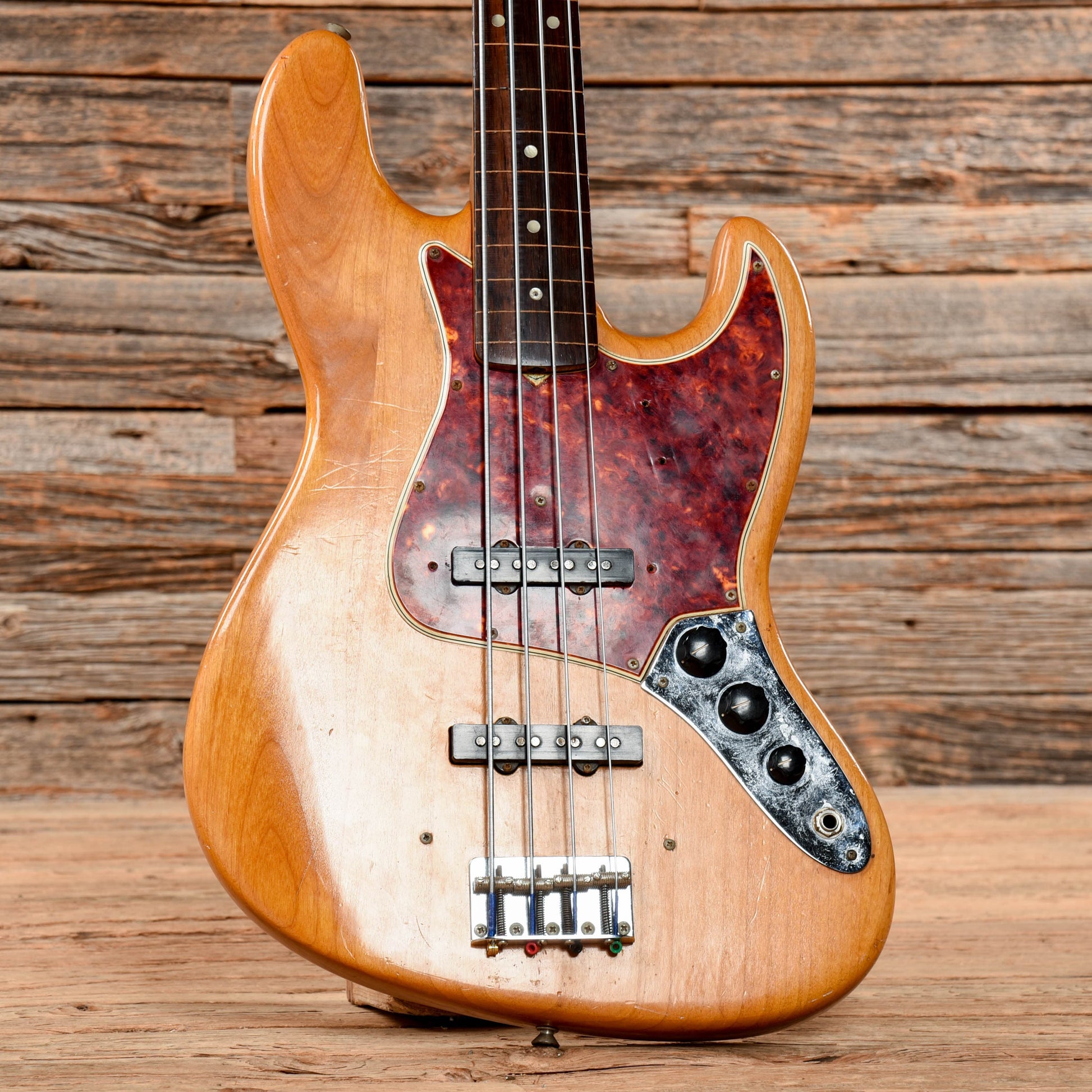 Fender Jazz Bass Fretless Conversion Natural Refin 1965 Bass Guitars / 4-String