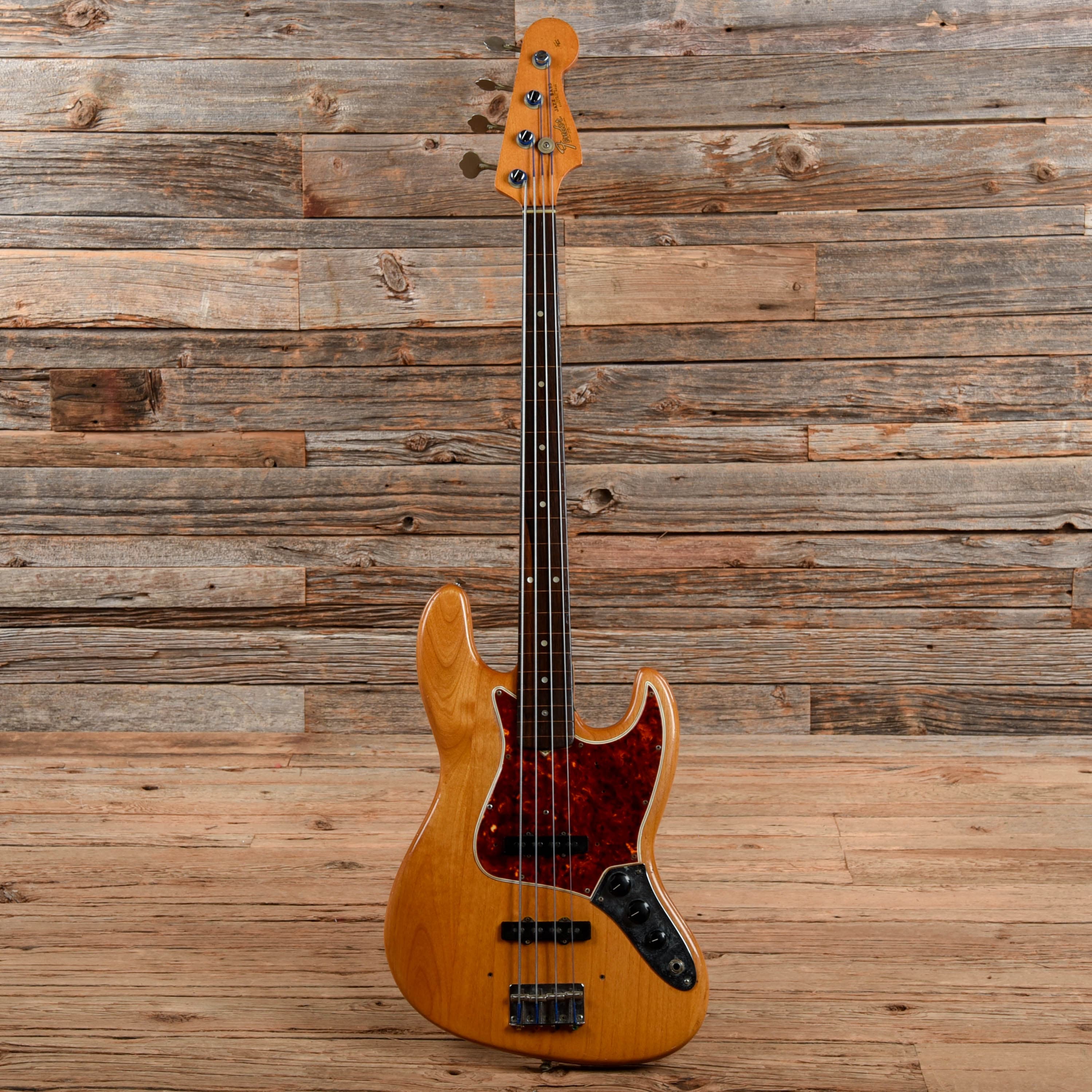 Fender Jazz Bass Natural 1965 Bass Guitars / 4-String