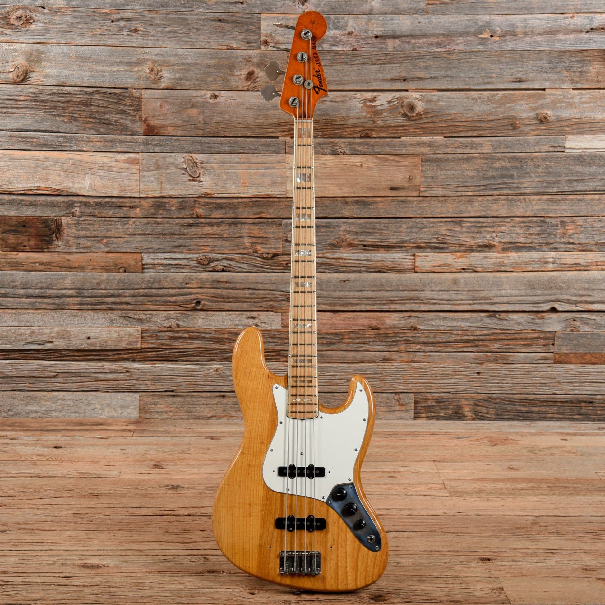 Fender Jazz Bass Natural 1972 Bass Guitars / 4-String