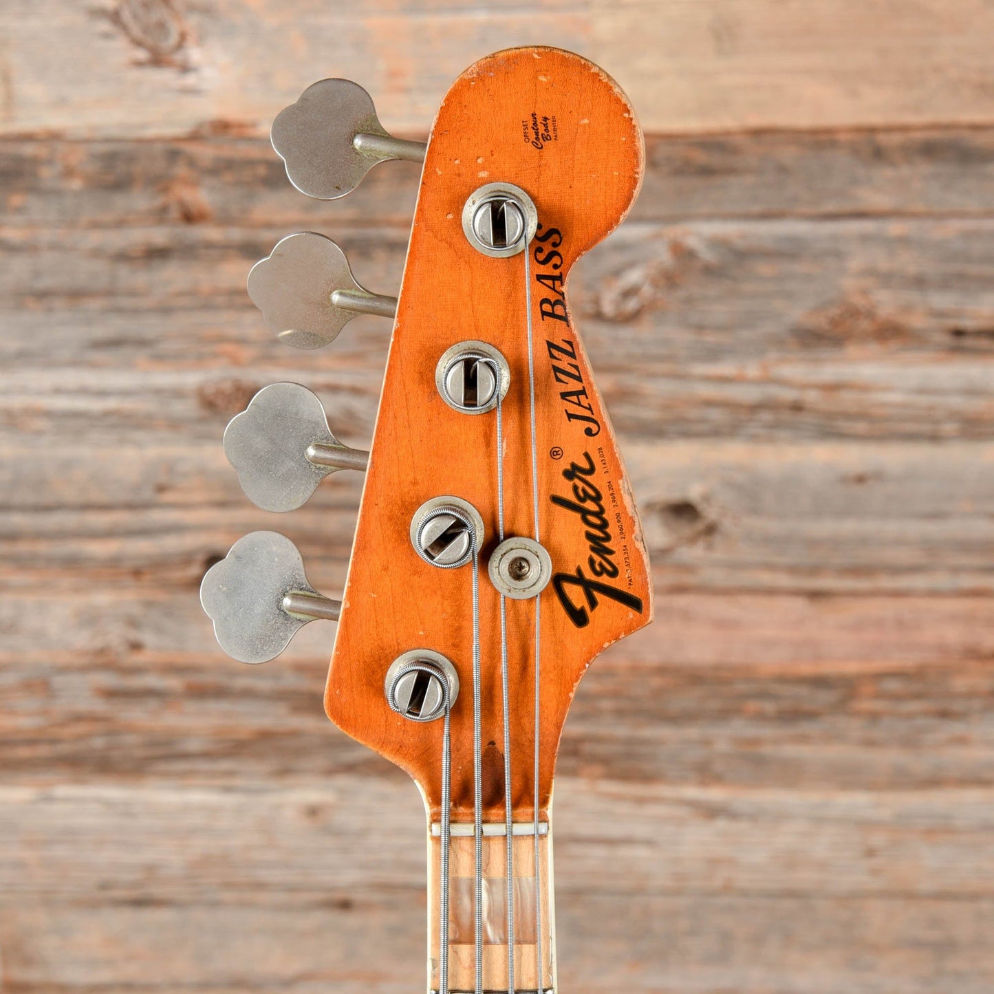 Fender Jazz Bass Natural 1972 Bass Guitars / 4-String