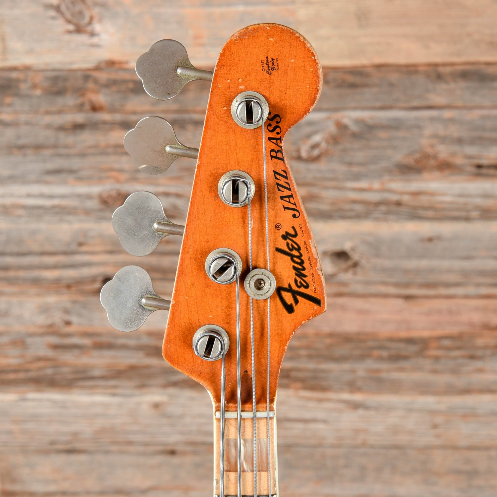 Fender Jazz Bass Natural 1972 Chicago Music Exchange