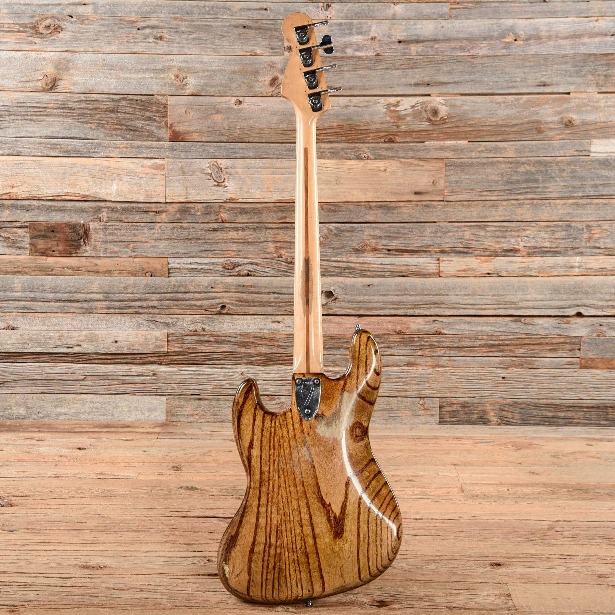 Fender Jazz Bass Natural Refin 1975 Bass Guitars / 4-String