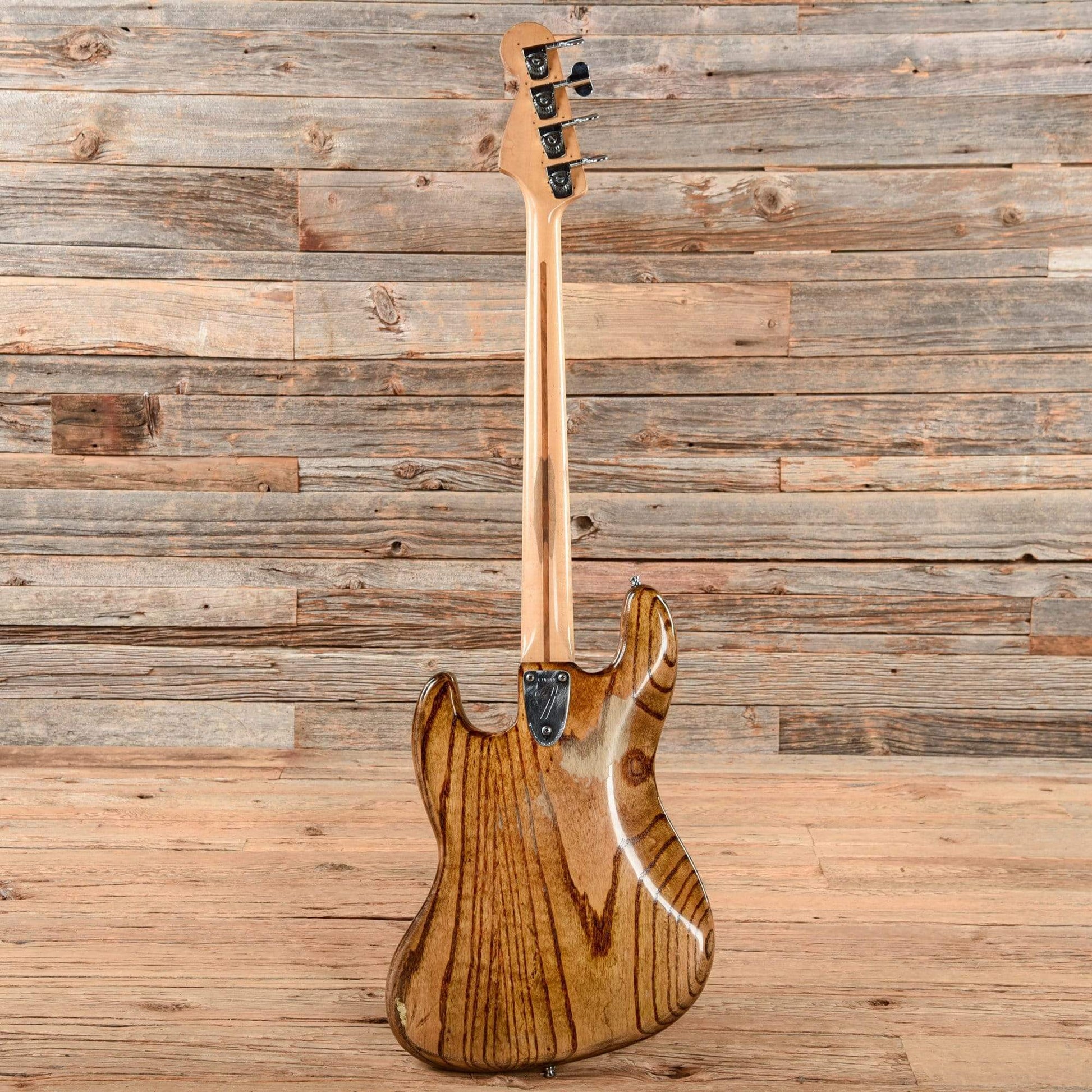 Fender Jazz Bass Natural Refin 1975 Bass Guitars / 4-String