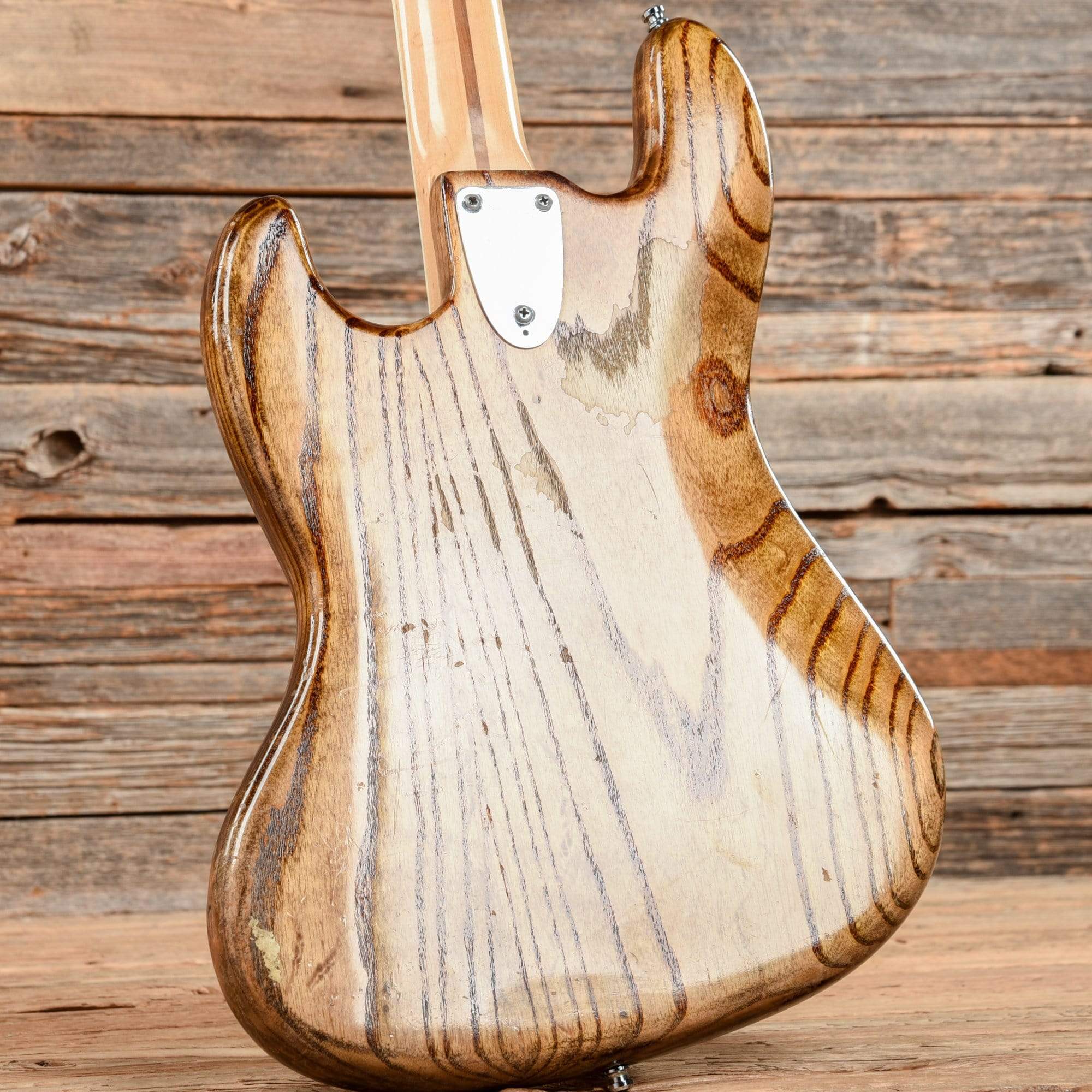 Fender Jazz Bass Natural Refin 1975 Bass Guitars / 4-String