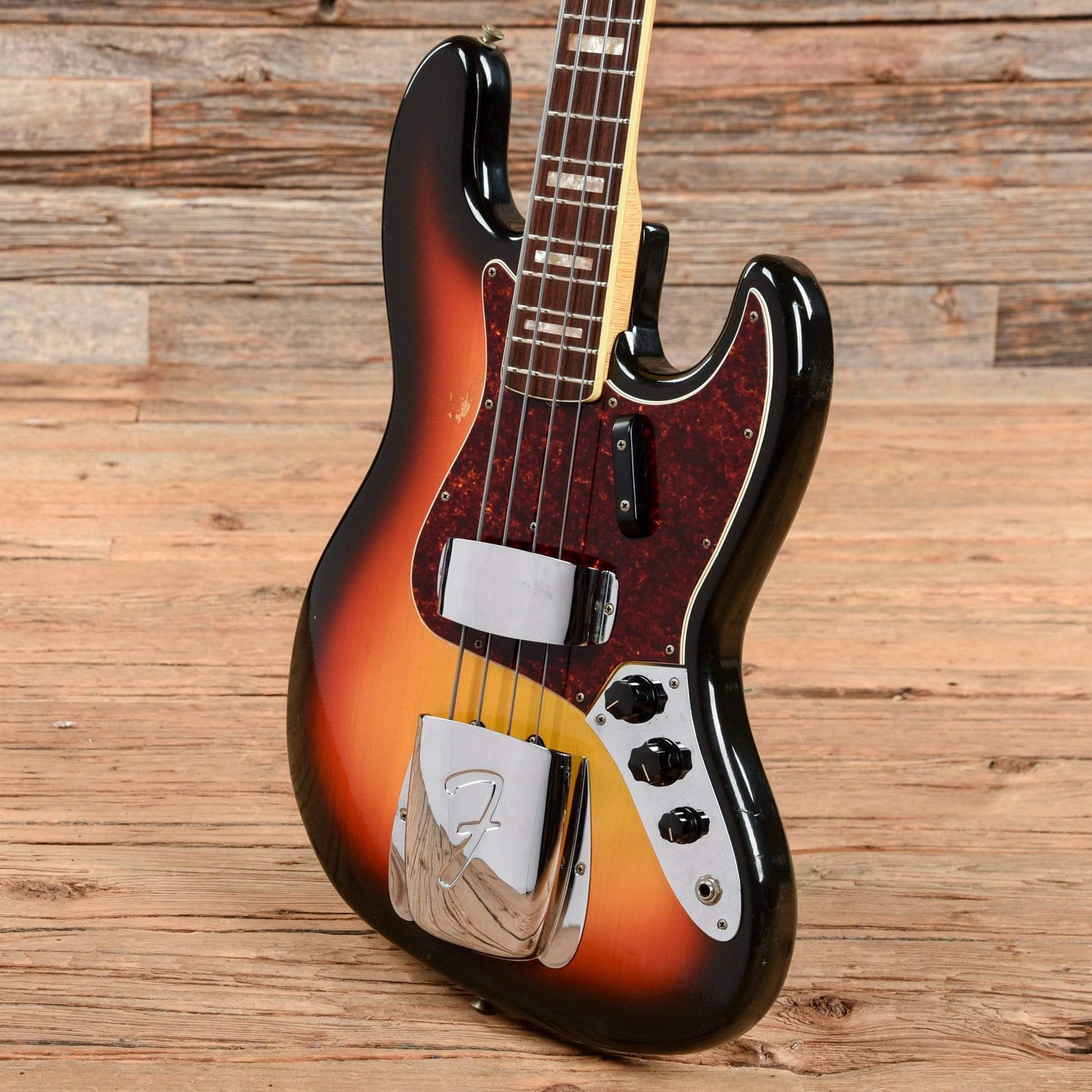 Fender Jazz Bass Sunburst 1966 Bass Guitars / 4-String