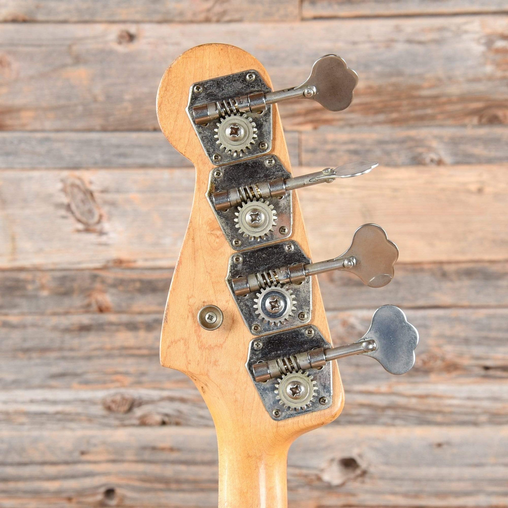 Fender Jazz Bass Sunburst Refin 1962 Bass Guitars / 4-String