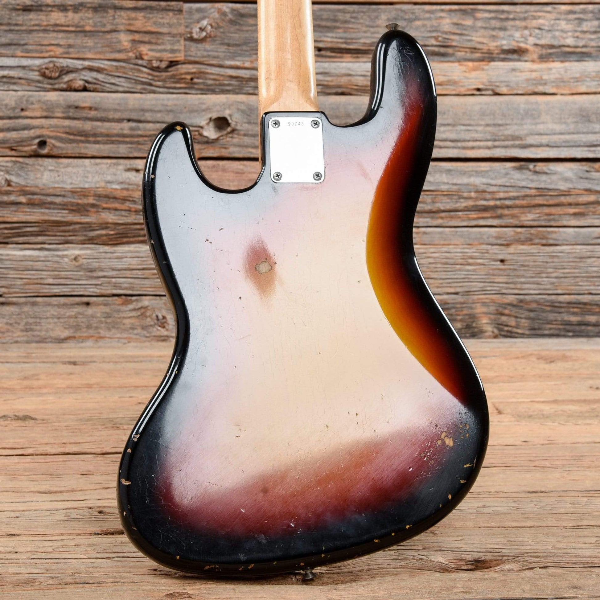 Fender Jazz Bass Sunburst Refin 1962 Bass Guitars / 4-String
