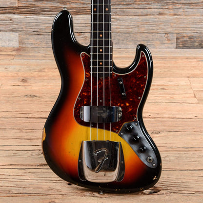 Fender Jazz Bass Sunburst Refin 1962 Bass Guitars / 4-String