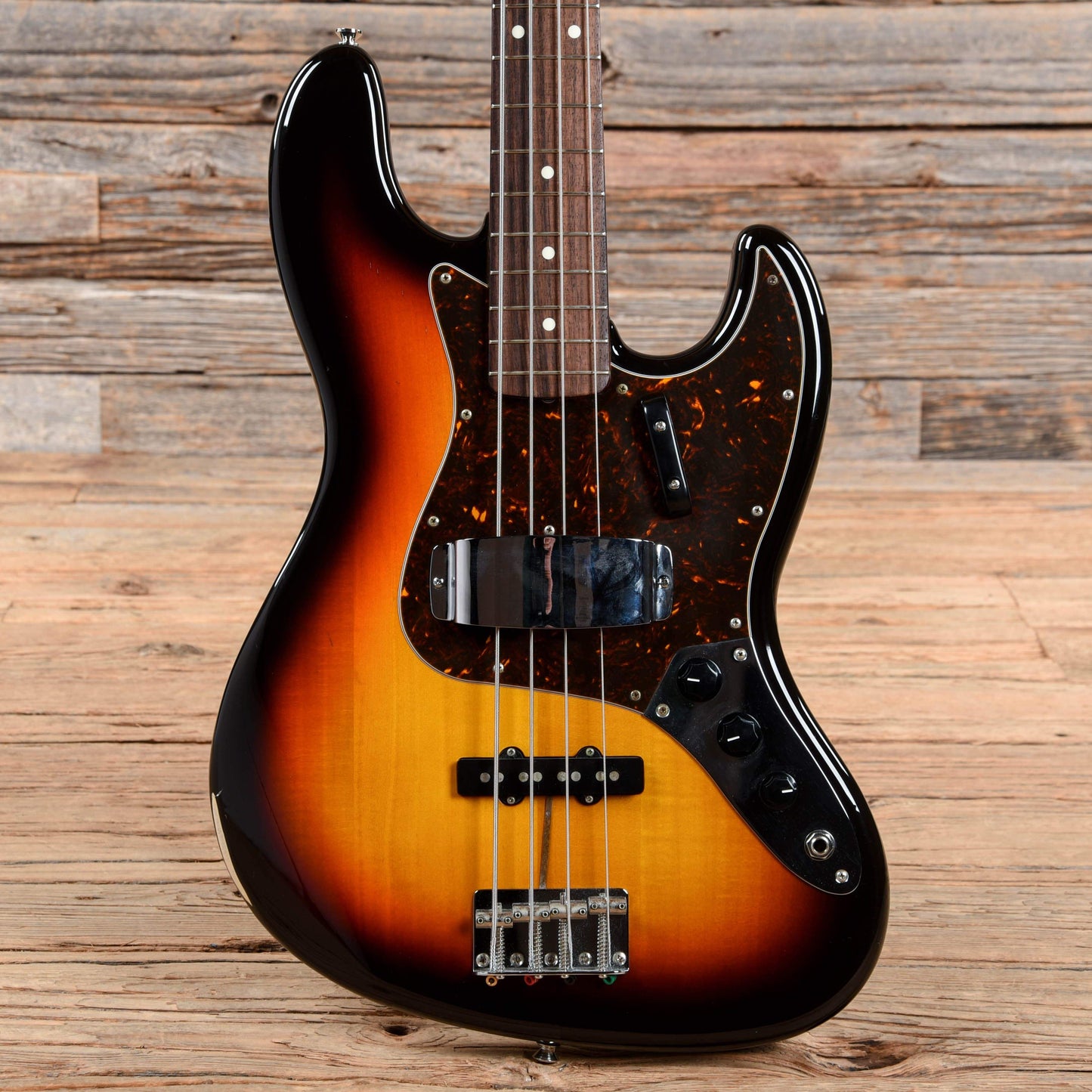 Fender JB-62 Jazz Bass Sunburst 2007 Bass Guitars / 4-String
