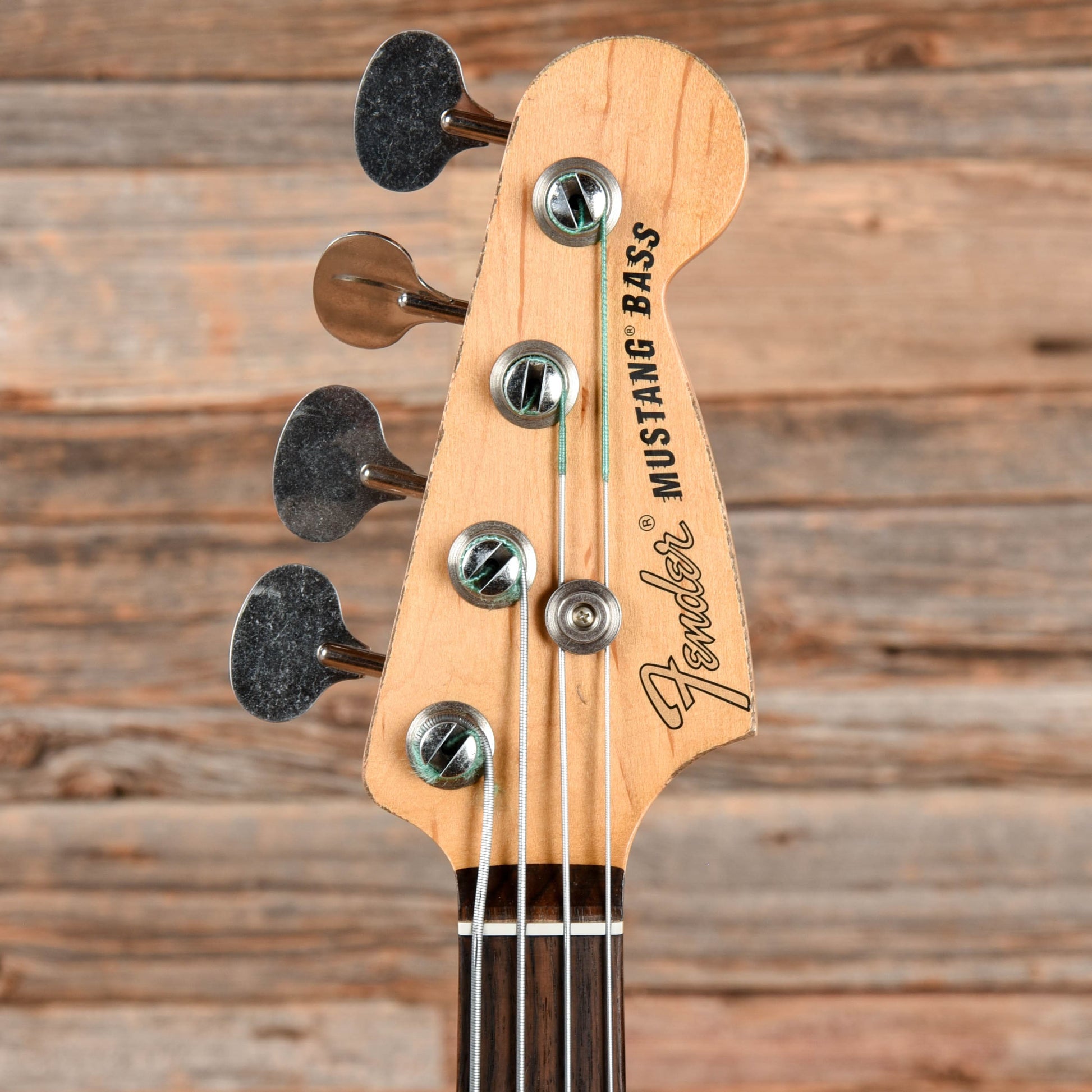 Fender Justin Meldal-Johnsen Road Worn Signature Mustang Bass Black 2020 Bass Guitars / 4-String